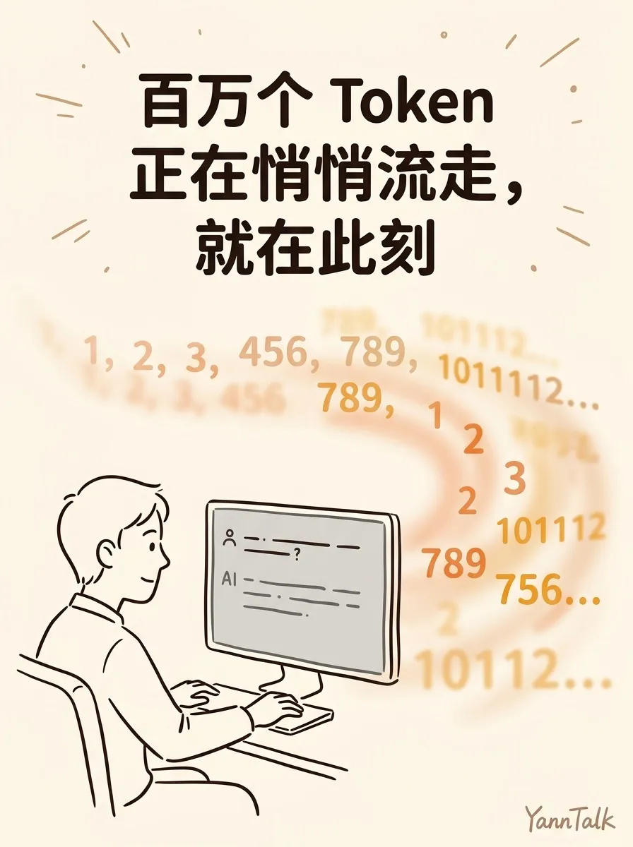 百万个 Token 正在悄悄流走，就在此刻